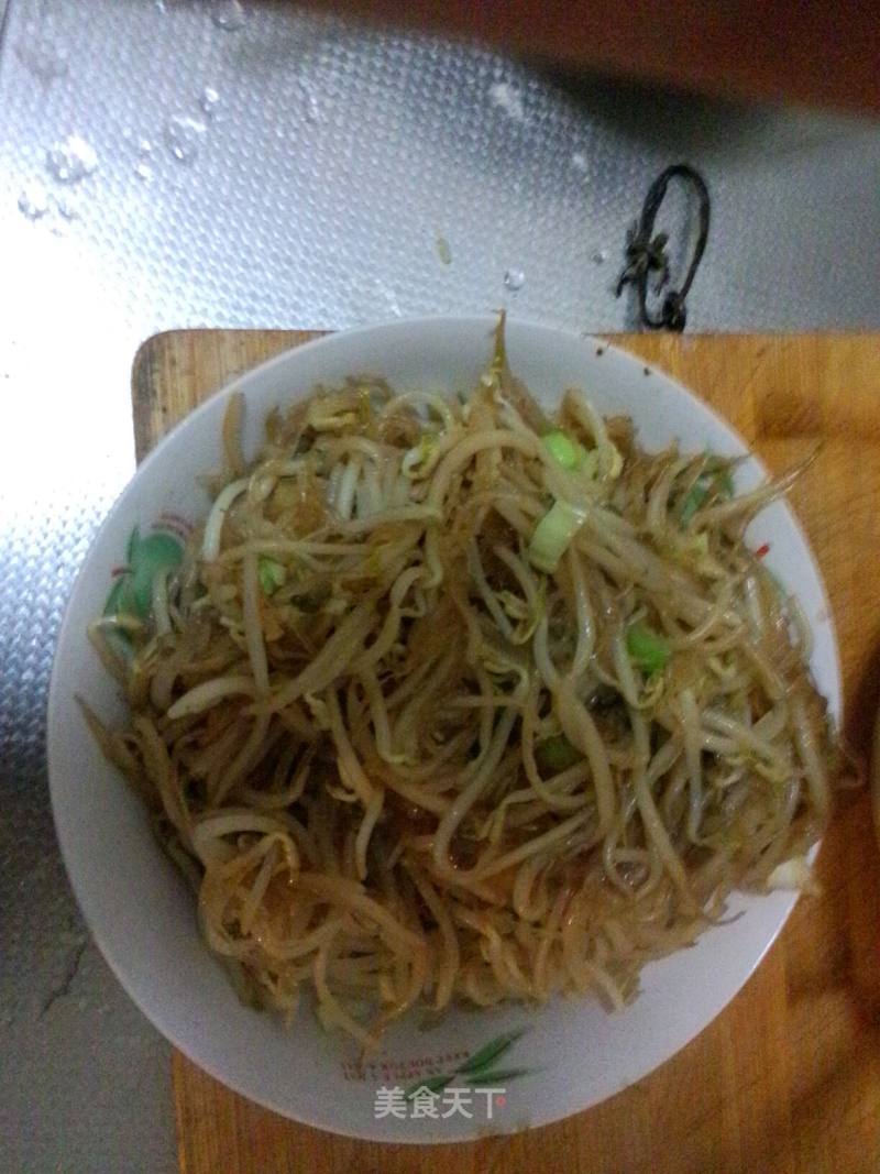 酱炒豆芽的做法