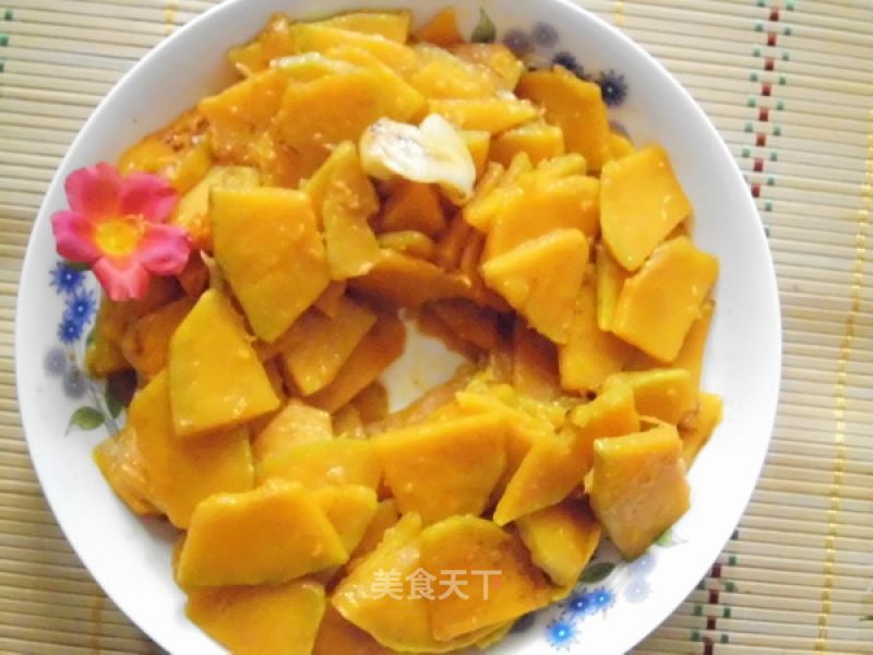 香甜南瓜片的做法