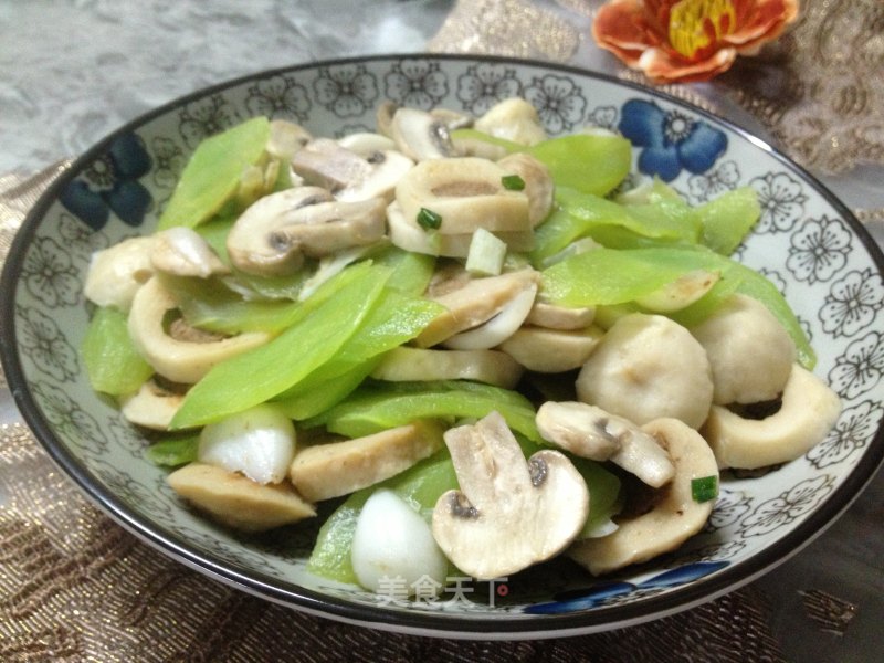 小炒莴笋的做法