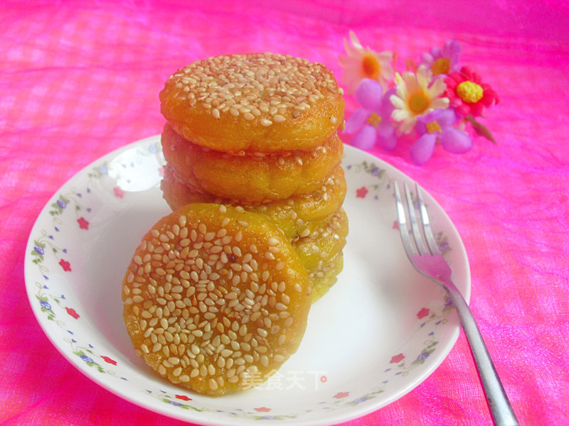 南瓜饼的做法