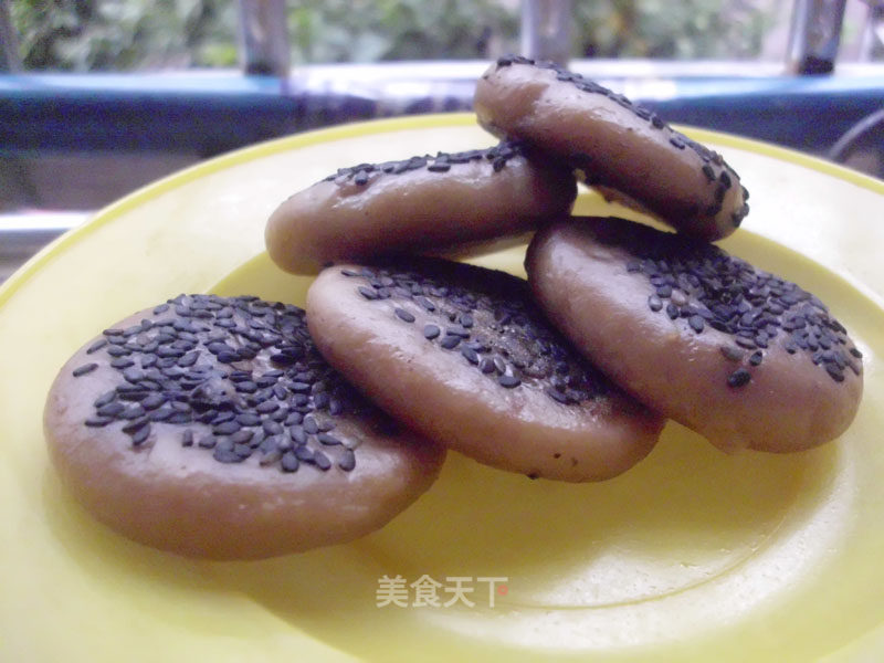 花生酱糯米小饼的做法