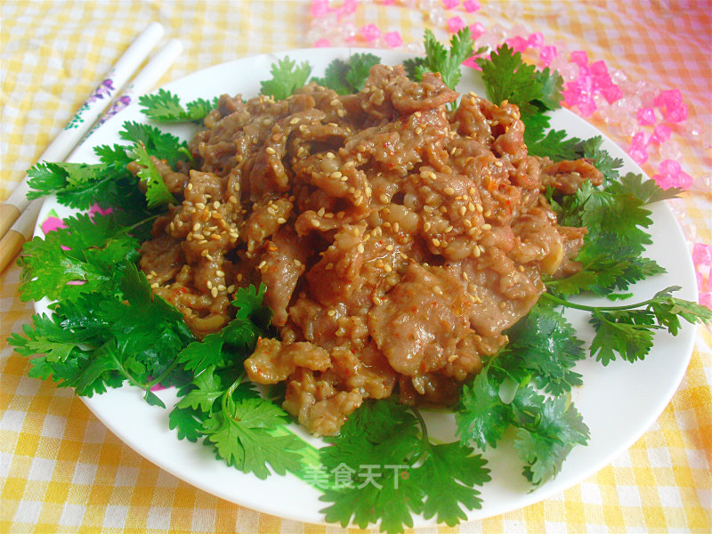 孜然羊肉的做法