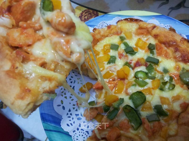 奥尔良鸡肉披萨的做法