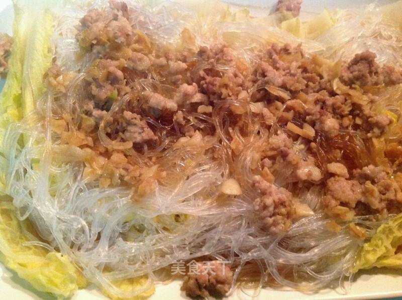 蒜蓉粉丝蒸菜心的做法