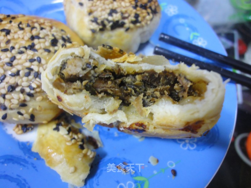 梅干菜酥饼-超级山寨版金华酥饼的做法