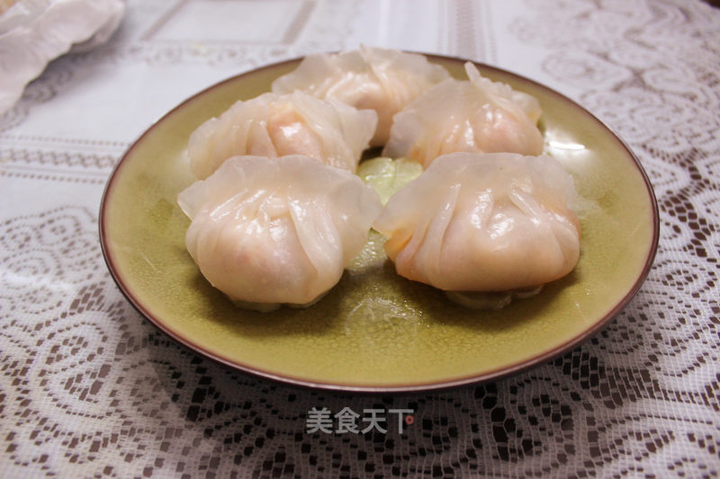 虾饺 自己在家做出广东地道美食的做法