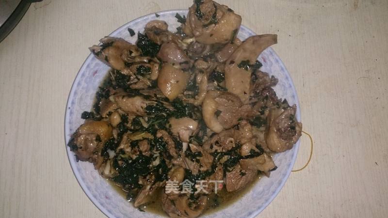 紫苏焖鸭肉的做法