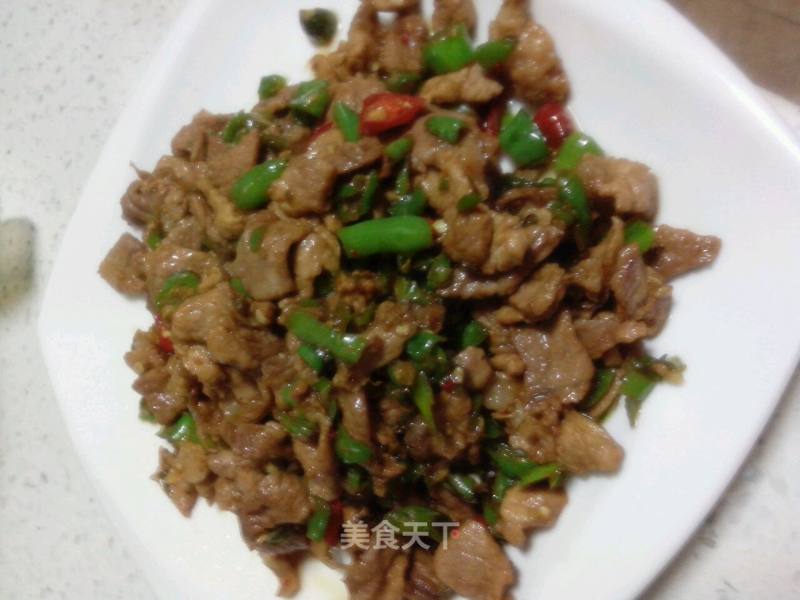 辣椒炒肉的做法