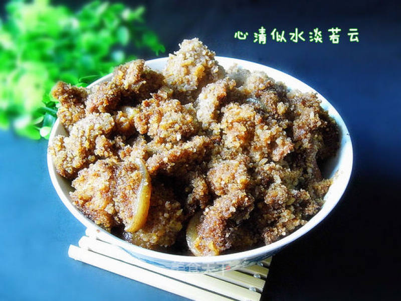 好粉才有好肉———————【 农家粉蒸肉】的做法