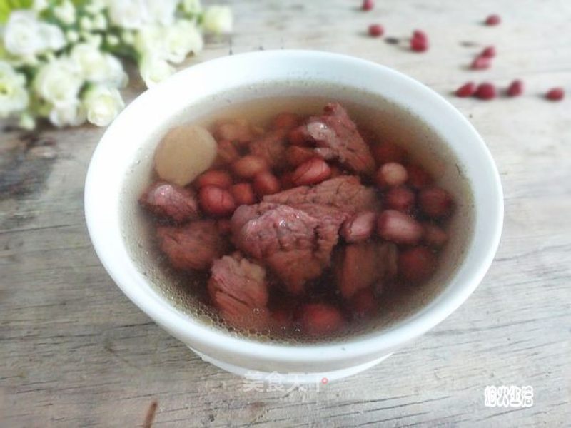 花生茴香炖牛肉的做法