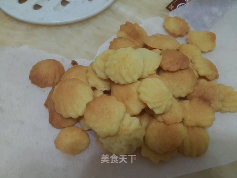 奶香曲奇微波炉版的做法