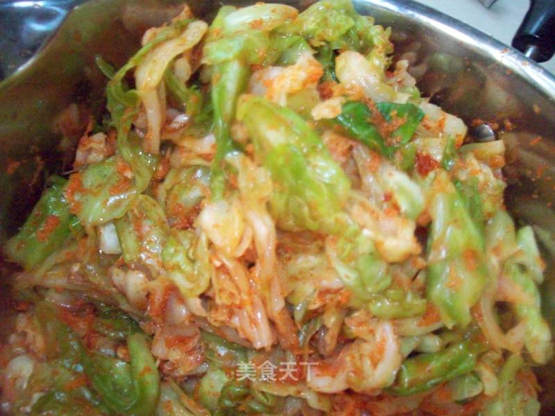 简易版的辣包菜的做法