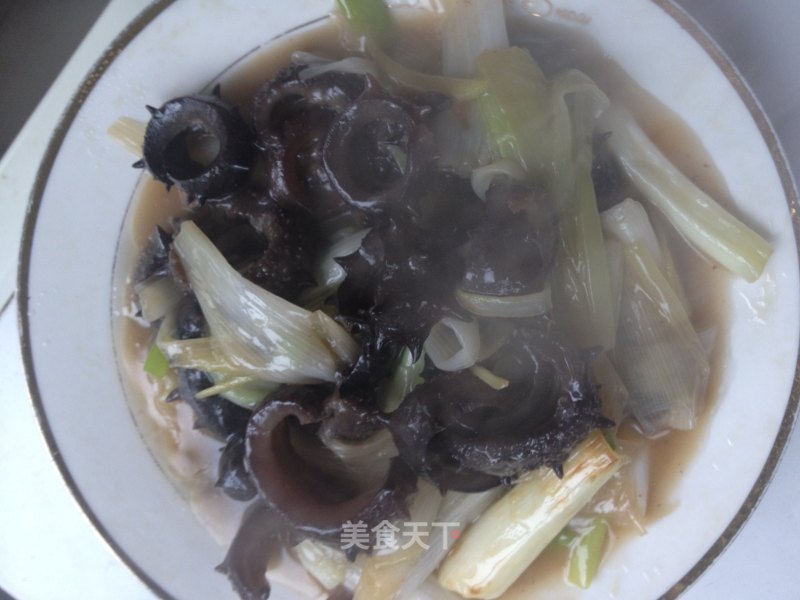 秋葱烧海参的做法