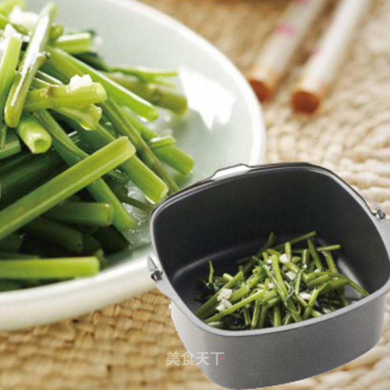 蒜泥炒空心菜的做法