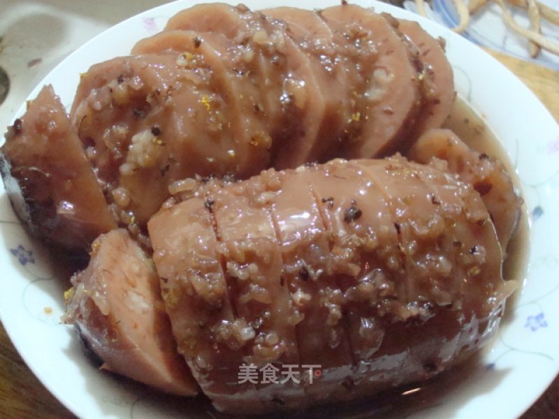 桂花糖藕的做法