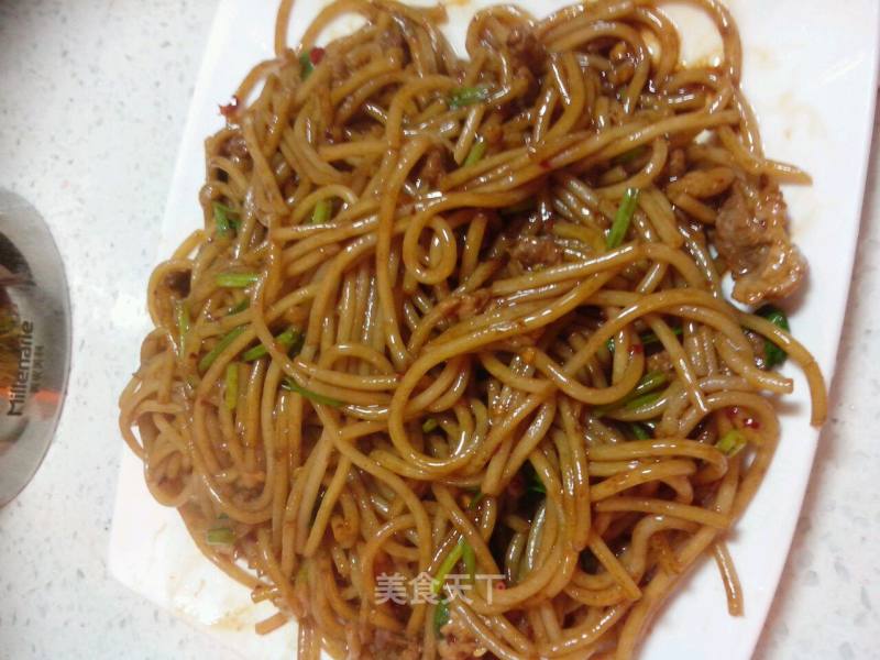 肉炒粉的做法
