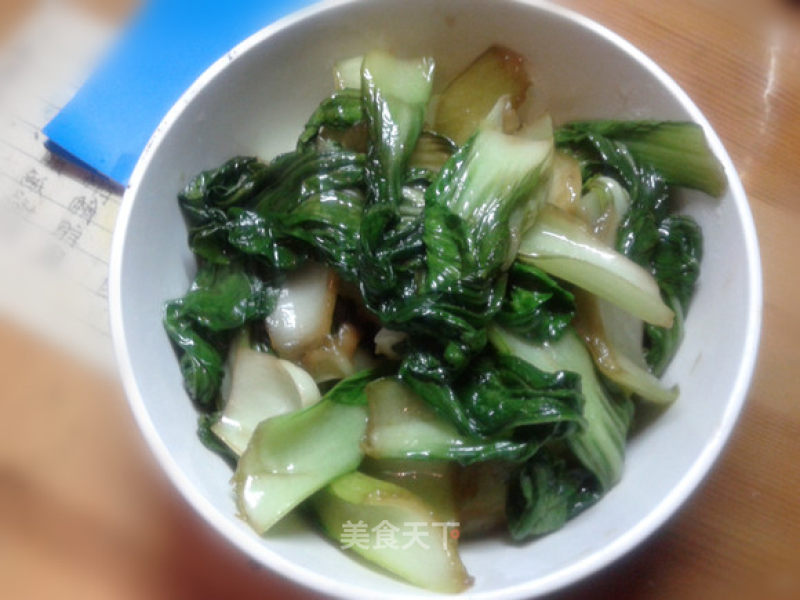 清炒油菜的做法