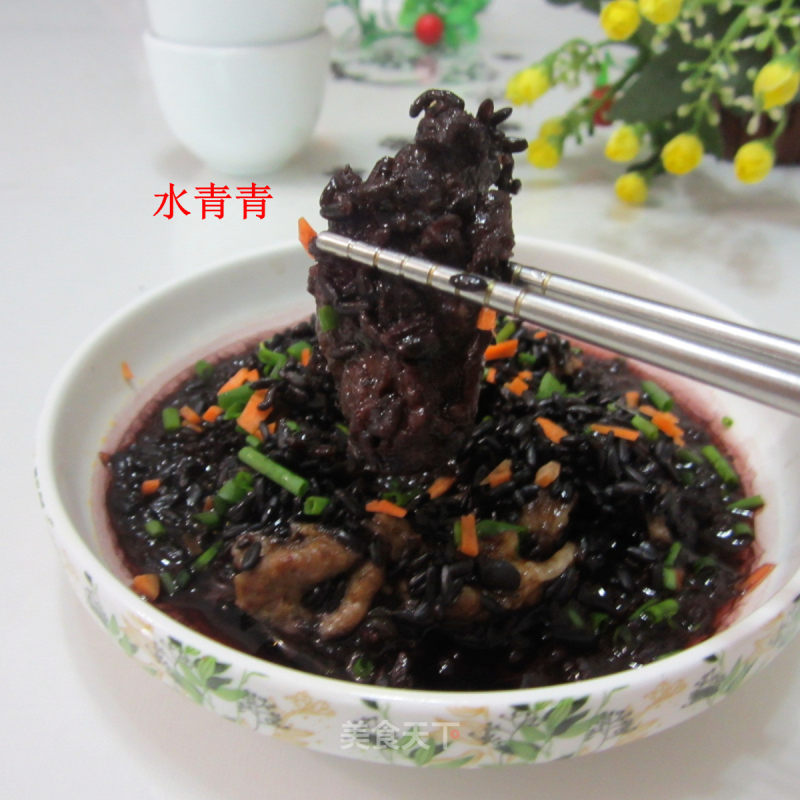 黑米肉的做法