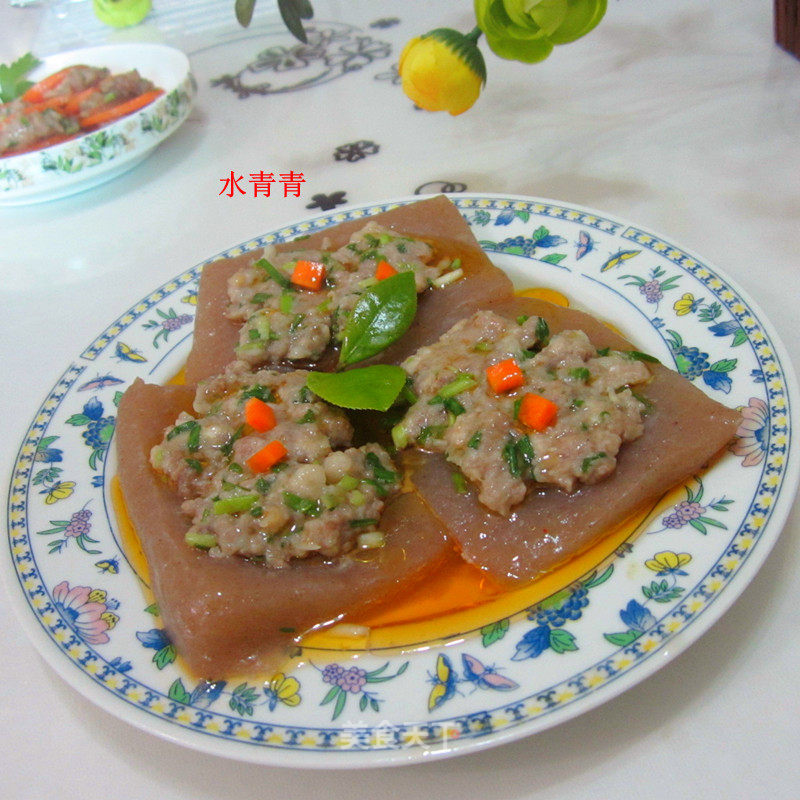 葱香魔芋豆腐的做法