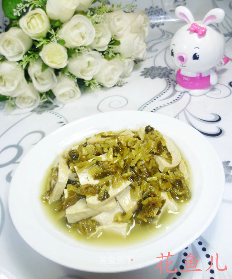 咸菜炒素鸡的做法