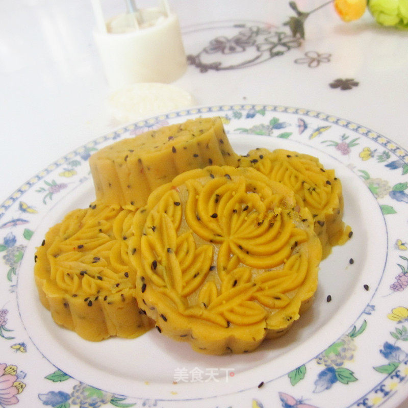 芝麻南瓜饼的做法