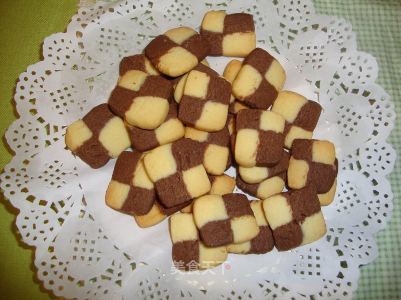 棋格饼干——方方正正做人的做法