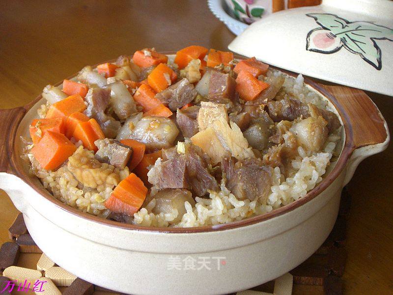 咸鱼煲仔饭的做法