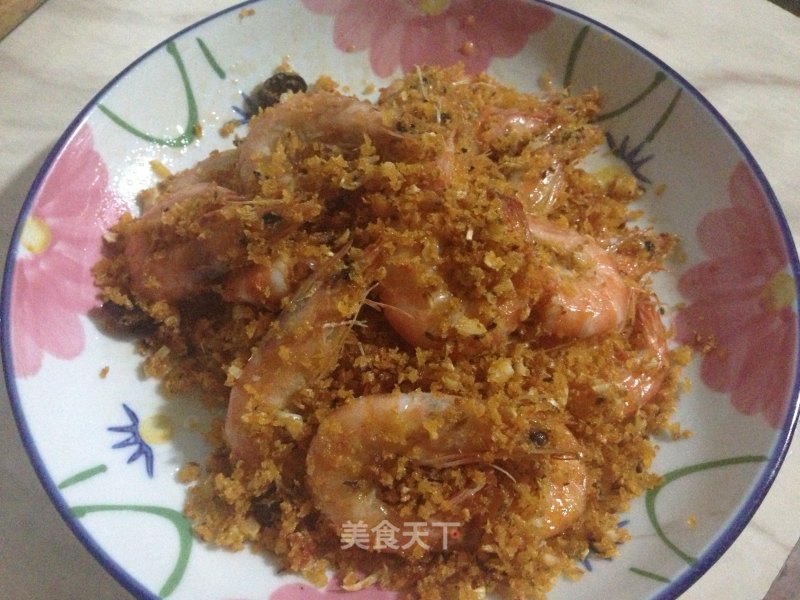 香港风味下酒菜——避风塘炒虾的做法