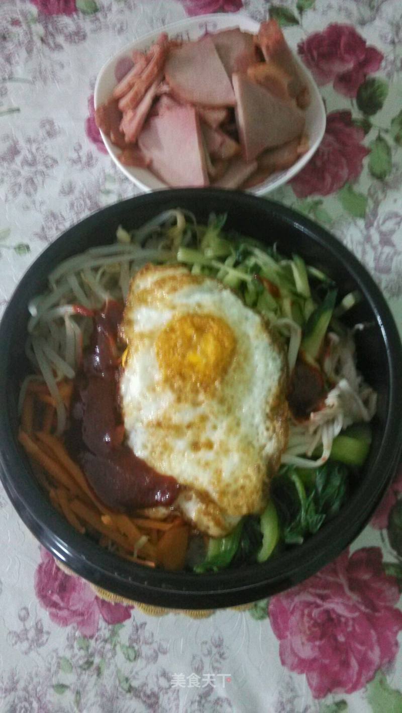 石锅拌饭的做法