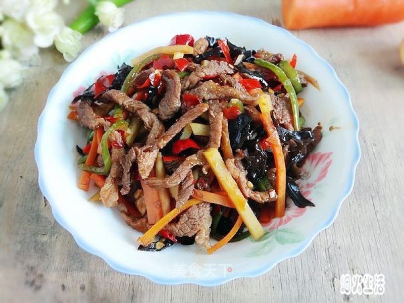鱼香肉丝的做法