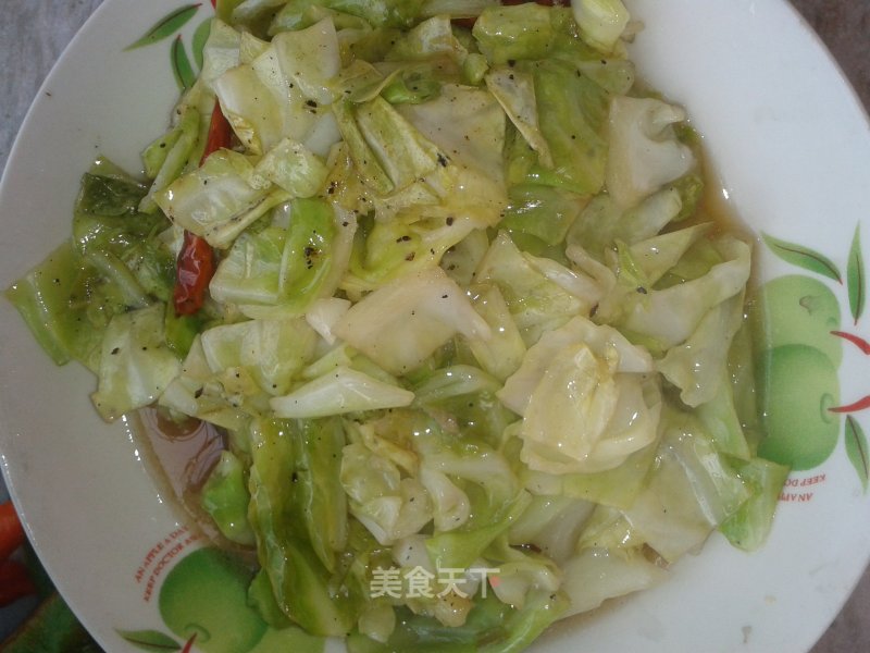 酸辣白菜的做法