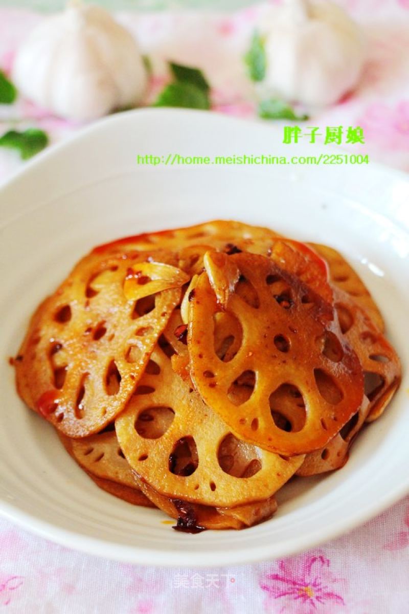 秋季开胃菜-----酸辣藕片