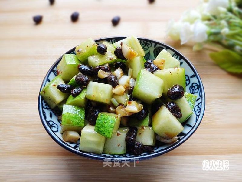豆豉拌黄瓜的做法