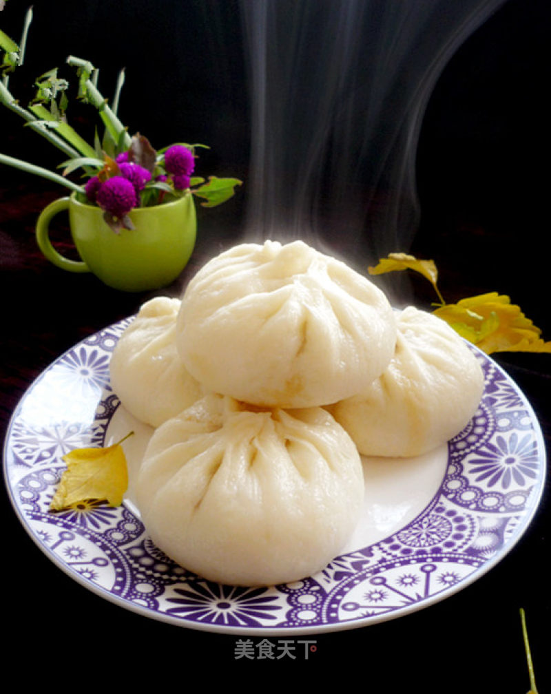 茄丁大肉包的做法