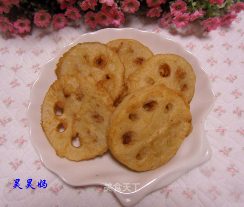 椒盐藕夹的做法