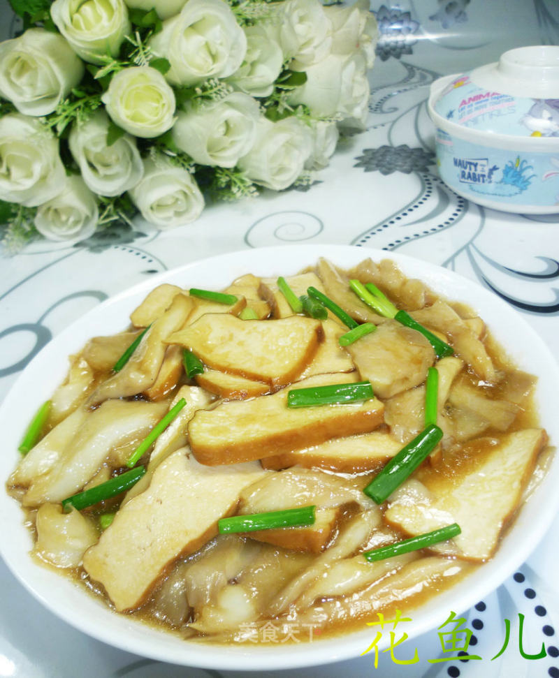 香干炒平菇的做法