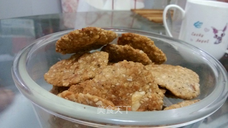 【燕麦片红糖饼干】香香零嘴的做法
