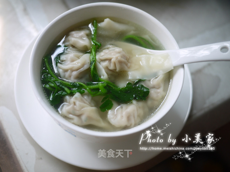 净云吞的做法