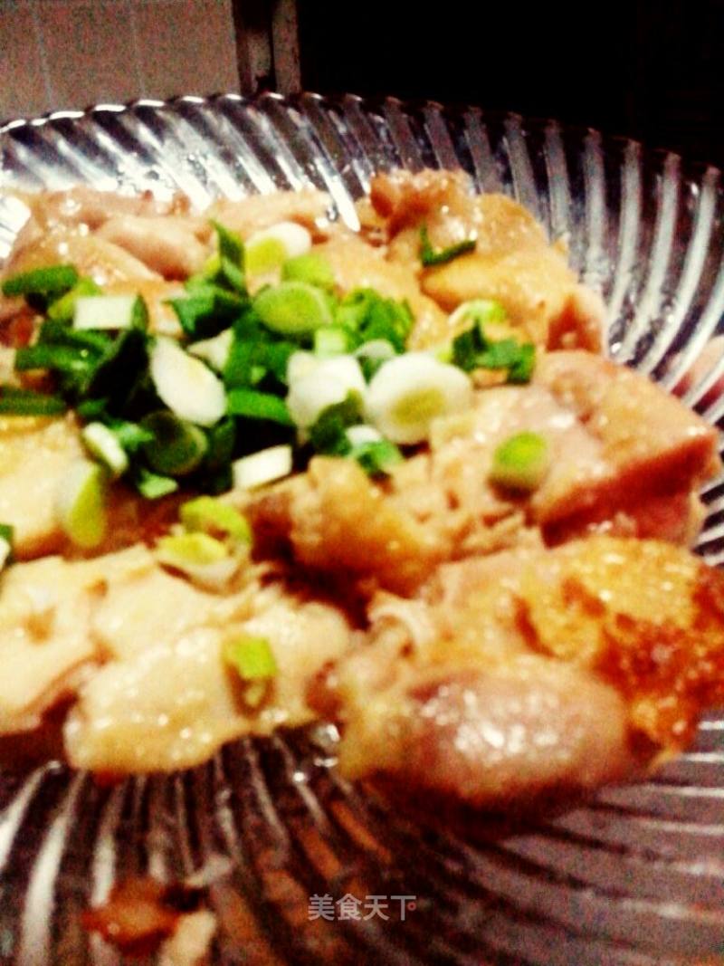 不用油的香煎鸡腿（¯﹃¯）的做法