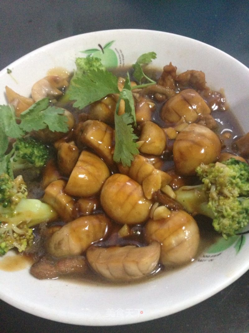 蚝油口蘑的做法