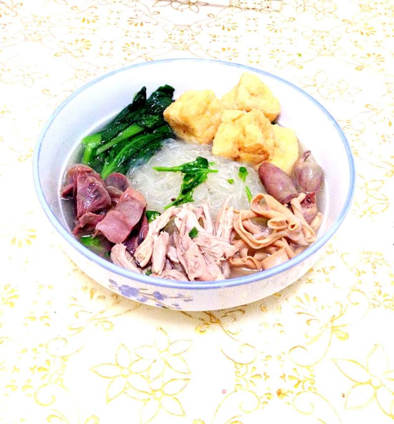 【老鸭粉丝汤】---秦淮河畔夫子庙旁回味无穷的做法
