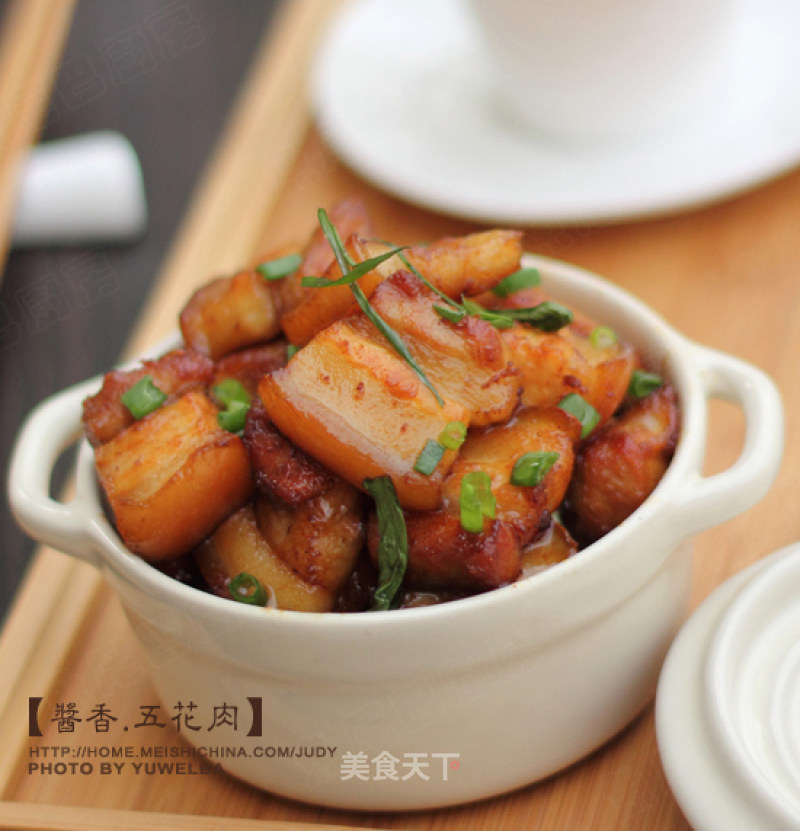 酱香五花肉----简单易做的电饭煲煎肉的做法