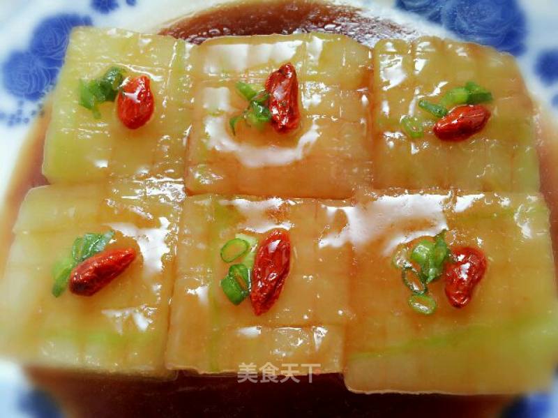 美颜水晶冬瓜的做法