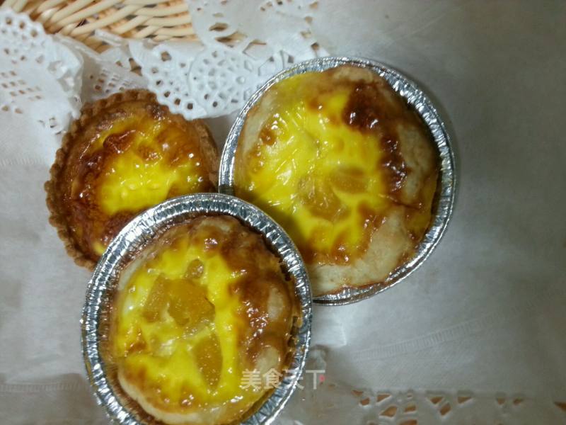 黄桃蛋挞的做法