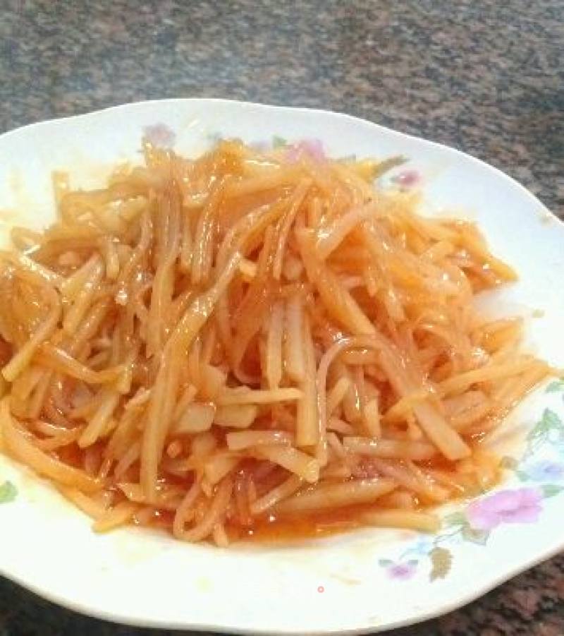 茄汁土豆丝的做法