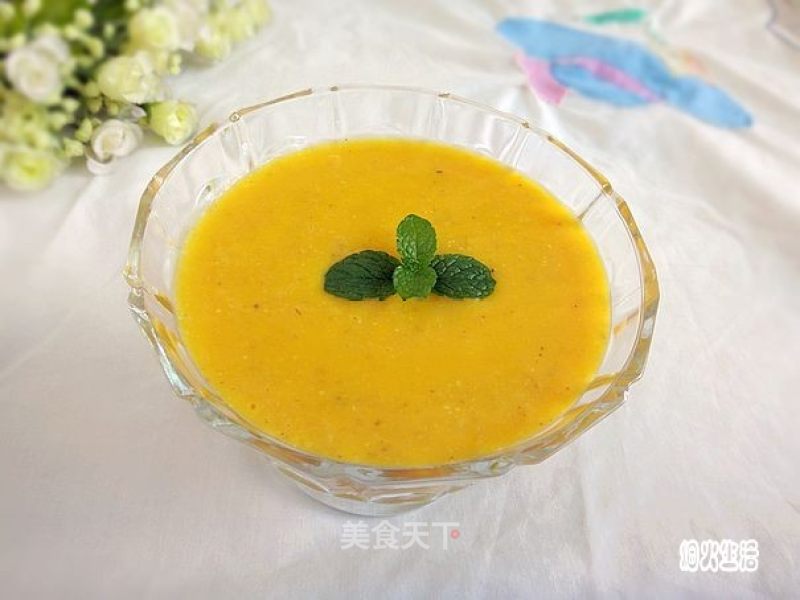 牛奶南瓜糙米糊的做法