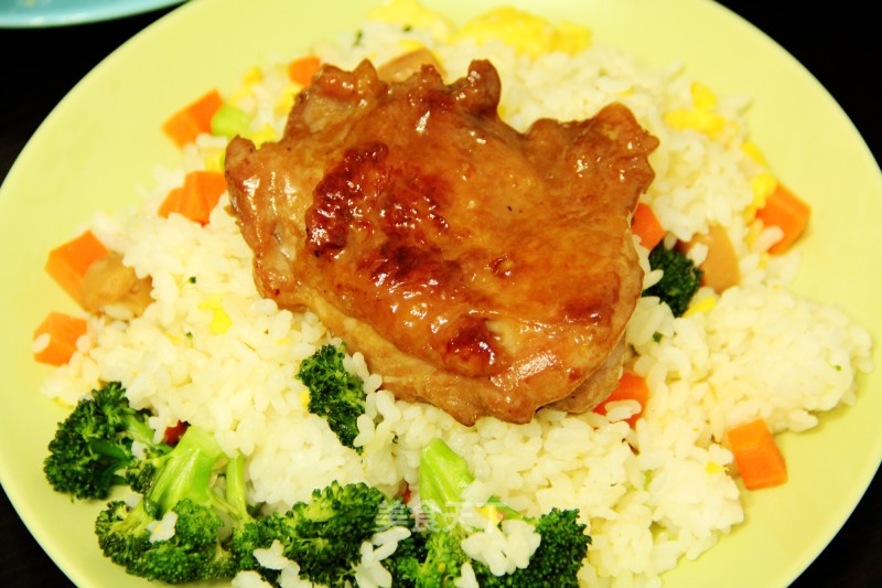 照烧鸡腿饭的做法