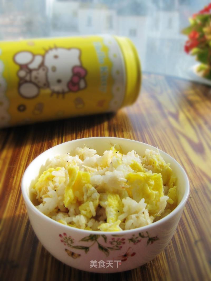 虾皮蛋炒饭