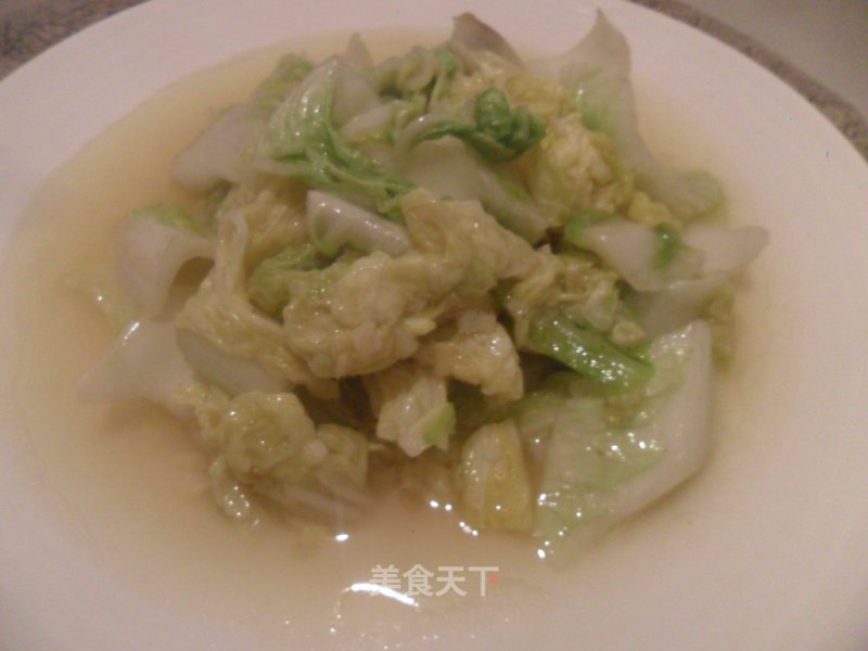 蒜泥白菜的做法