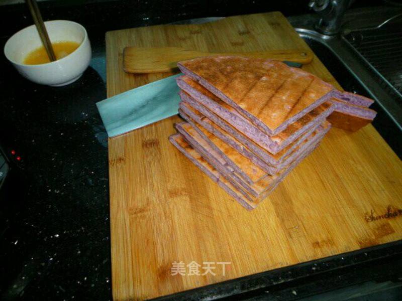 紫薯锅盔的做法